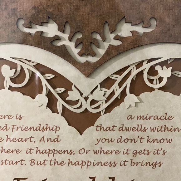 Laser Cut Friendship Heart Cindy Jacobs Limited - Picture 6 of 8